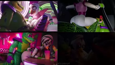 Fuck Nights at Freddy's: Sexcurity Breach compilation