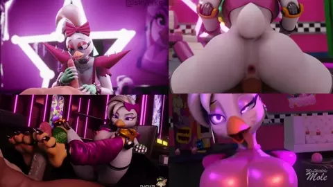 Fuck Nights at Freddy's: Sexcurity Breach compilation