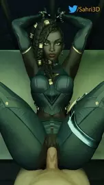 Senna enjoys being handcuffed [Alt]