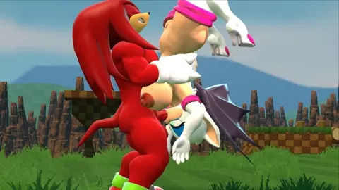 Rogue And Knuckles Special Activity [Lewdgear]