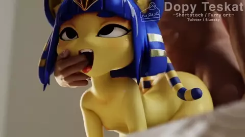 Ankha Dominant Doggystyle - Dopy Teskat