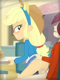Applejack Whore of School