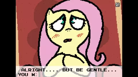 Banned From Equestria Daily Fluttershy Scene With Voice Acting~!