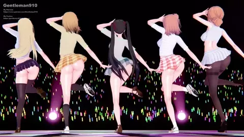 [KKS/MMD] [Maribako] [Sad Cat Dance] Yukinoshita Yukino Yuigahama Yui Isshiki Iroha Gahamama Yumiko Miura [Oregail]