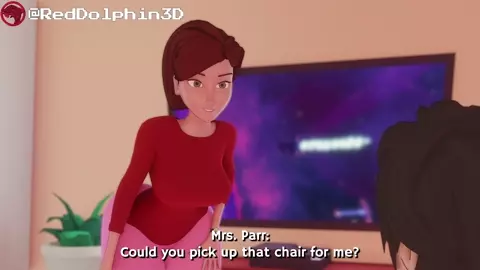 My friend's mom has a superhero ass Pt01 (Helen Parr) [RedDolphin3D]