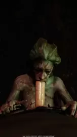 Deborah thanks Leon in her own special way. [Savagecabbage]