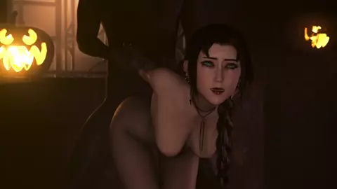 Aerith's private Halloween party (black) [Pewposterous]