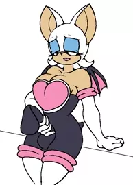 Futa Rouge masturbating