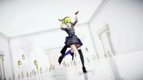 Hololive Hoshimachi Suisei Undress Dancing Hentai Vtuber Rabbit Hole MMD 3D Blonde