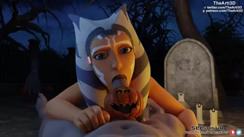 Ahsoka's Halloween Blowjob