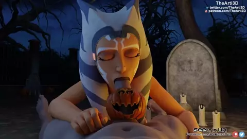 Ahsoka's Halloween Blowjob