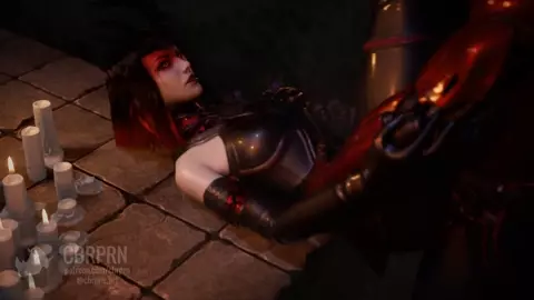 The Countess Thighjob for Halloween by CBRPRN