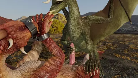 Dragon Handjob