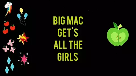 Equestria girls Big mac get's all the girls