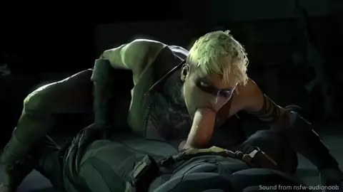 Copperhead showcase her blowjob skills to batman (Batesz)