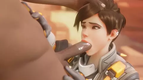 Tracer Paying A Bet [Blacked][Bewyx]