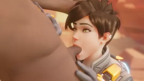 Tracer Paying A Bet [Blacked][Bewyx]