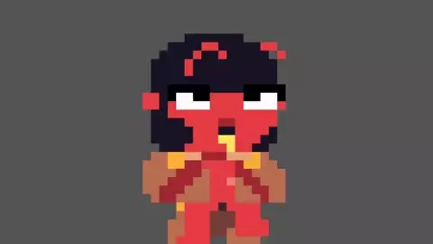 (Full Animation in description) Alien Red Ebony