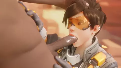 Tracer Paying A Bet [Blacked][Glasses][Bewyx]