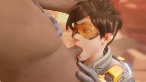 Tracer Paying A Bet [Blacked][Glasses][Bewyx]