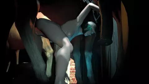 Ela having fun with Horses (zmsfm)