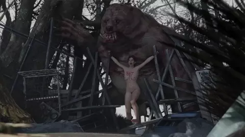 Anna Miller with Mutated Bear - Pubic & Both Angles (zmsfm)