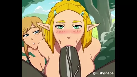 Princess Zelda Sucks Off Ganondorf [Lustyshape]