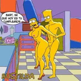 [Bustilda]  Bart's 18th birthday (En Español)