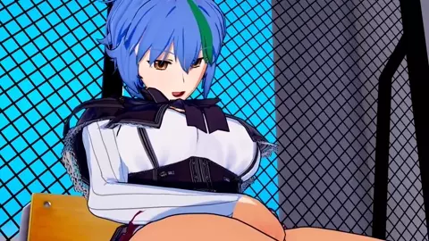 High School DxD - Xenovia Quarta Fucks After Caught Masturbating