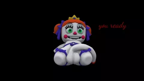 Circus baby x circus Queen plush 2