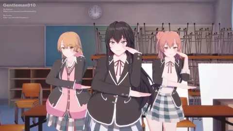 [KKS/MMD] [Like OOH-AHH] Yukinoshita Yukino Yuigahama Yui Isshiki Iroha [Oregairu]