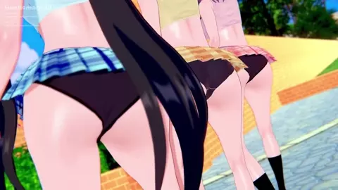 [KKS/MMD] [NUMBER NINE] Yukinoshita Yukino Yuichishiki Iroha Higahama Yui [Oregairu]