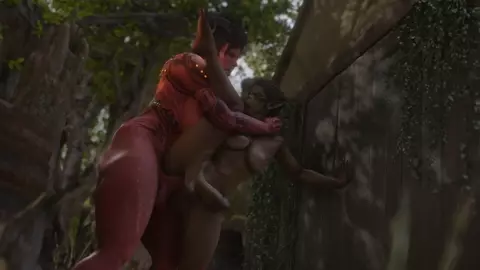 Karlach and Laezel (Futa on Futa)