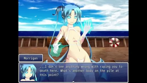 Monster Girl Quest Paradox - Morrigan - Rape Scene