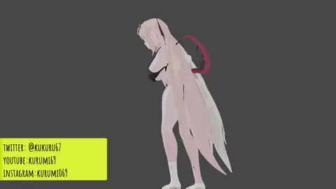 epic seven abyssal yufine 3d model anime