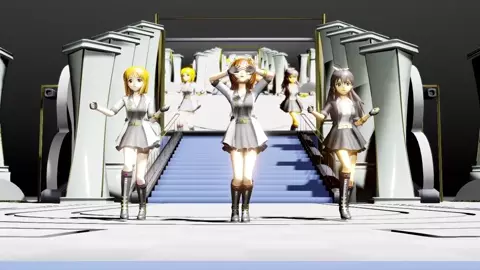 Undead Enemy Hibiki,Yukiho,Haruka [NNBA]