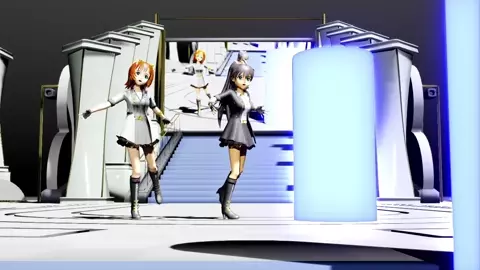 Undead Enemy Hibiki,Yukiho,Haruka [NNBA]