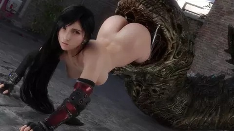 Tifa vs Worm