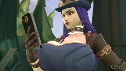 FUTA Neeko x FUTA Caitlyn / Slight Misunderstanding by Coot27