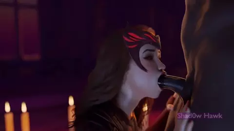 Scarlet Witch Intense Sucking [Shad0w_Hawk]