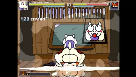 mugen hyper toriel and soups fuck