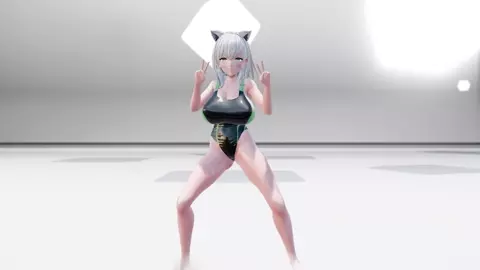 Crab crotch ghost dance “Blue Archive”