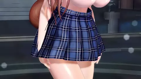 【MMD】犬娘／CatchTheWave