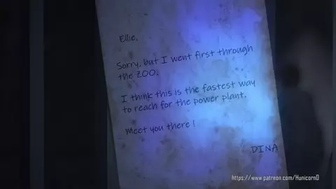 Ellie and Dina Dont Feed Mutated Animals