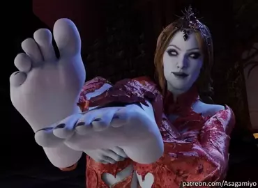 Orin foot tease (Asagamiyo)