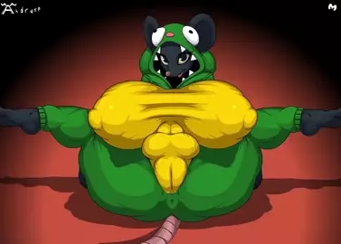 This eeny bitty mouse got way more than she thought