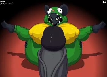 This eeny bitty mouse got way more than she thought