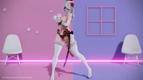 [MMD] HAKU Christmas (弱音ハク) - Cute Medley ~Idol Sounds R-18