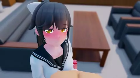 [EN] KhaoMMD Dirty Handjob Tsundere