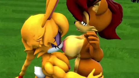 The best friends forever! (Sally x Bunnie) [Amimation] [Commission] NSFW/SFM